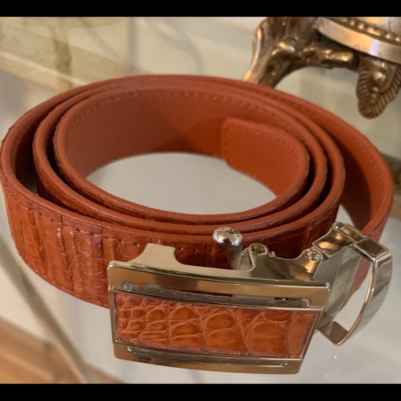 River Other - Backbone Genuine Real Crocodile Skin